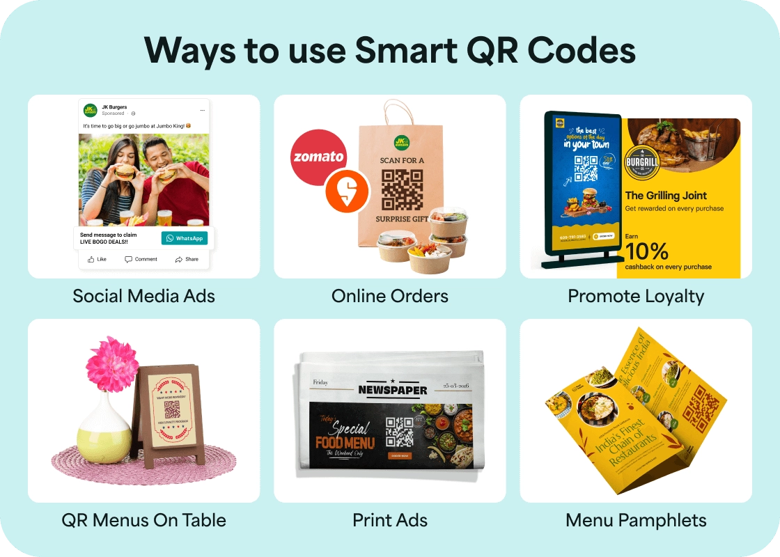 Place QR Codes Everywhere