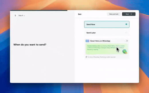 low whatsapp delivery rate